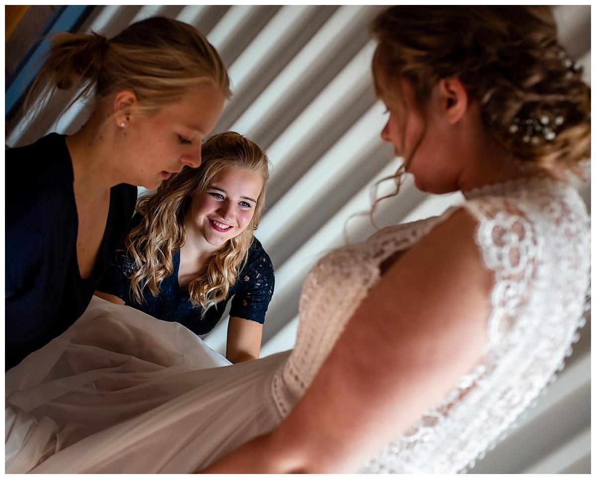 Bruiloft Lineke En Jonathan, Den Ham, Overijssel. Bruidsfotografie, Weddingphotophy 0053